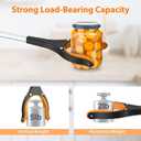 32" Grabber Reacher Tool, 2-Pack Foldable Reacher Grabber Pickup Tool with 360 Rotating Jaw & Magnet, Trash Picker Upper Grabber, Lightweight Grabbers for Seniors Heavy Duty