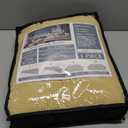 KEKUOU Stretch Sofa Cover Slipcover Couch Covers for 3 Cushion Couch Sofa pet Friendly (78"-94") Furniture Protector Sofa with Elastic Bottom for Kids,Dog, Jacquard Small Checked (Large,Champagne)