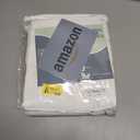 White Linen Curtains 84 Inches Long for Living Room 2 Panels Set Semi Sheer White Linen Drapes Light Filtering Elegant Boho Neutral Grommet Cotton Window Curtain for Bedroom Dining 84 Inch Length