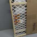 Toddleroo by North States - Diamond Mesh Wooden Baby Gate: Pressure Mounted Baby Gate for Doorways - Adjustable 26.5 to 42 Inches Wide - 23 Inches Tall