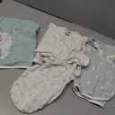 3-Pack Organic Baby Swaddle Sleep Sacks - Swaddles for Newborns, Infant 0-3 Months, Baby Girls, Boys, Soft & Snug Newborn Sleep Sack, Nursery Swaddling Blankets (Bunnies, OS)