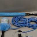 IGADPole 24ft Washing Kit: Water-fed Brush with Soap Dispenser, Cobweb Dusters, with 6-Stage Telescoping Pole 5-20ft Pole/Window and Dusting Cleaning Kit