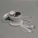 1000X Handheld Microscope for Kids, 4K 2.4" Screen Digital Kids Microscopes with 12 Slides, Portable Edu Toys Gifts for Age 3-12 Year Old Boys Girls Children Students(White)