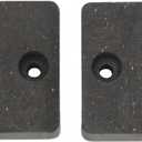 2 PACKS 761-05007 Deck Brake Pad Compatible with Cub Cadet MTD Troy Bilt XT1-LT42 / XT1-LT42 C / XT1-LT46 / XT2-LX42/ XT2-LX42 FAB CC C 600