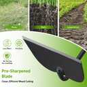 Garden Hoe for Weeding, Heavy Duty Draw Hoe Garden Tool for Plowing,Cultivating,Trenching, Ridging,Tilling Loosening Soil,Scraping Weeder with 60 Handle for Stand Gardening, Reduce Back Strain