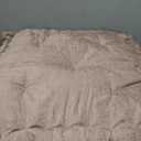 Intelligent Design Large Floor Pillow Meditation Cushion, 24" W x 24" L x 5" H, Square Blush with Handle