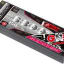 GAONENG GNB 6800MAH 2S HV 7.6V 150C 5.0mm Bullet Hard Case RC LiPo Battery 1:10 1:12 Scale RC Race Car LiHV