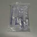 10pack 20ml Plastic Syringes with Measurement for Feeding Pets ,Liquid Scientific Labs,Watering,Dispensing Lip-gloss, without Needle with Cap