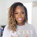 ToyoTress Tiana Passion Twist Hair - 8 Inch 8 Packs Pre-twisted Crochet Braids Ombre Brown Blonde, Short Bob Pre-looped Synthetic Braiding Hair Extensions (8 Inch, OT30/27-8P) (8 Inch (Pack of 8))