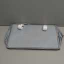 Hanging Diaper Organizer for Crib/Playard/Bassinet  H19 x L15 Hold 80+ Diapers - Changing Table Diaper Holder - Hanging Diaper Stacker Nursery Caddy Organizer for Boy or Girl (Silver-grey)