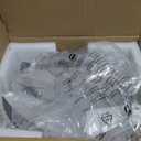 Ceiling Fan with Lights Remote Control, 24" Black, 6 Speeds 3 Light Color Low Profile Flush Mount Ceiling Fan for Kitchen Bedroom