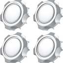 4PCS Wheel Center Hub Caps Compatible with 4Runner 1996-2002, Tacoma 1995-2000 6 Lugs 15" & 16" Rims Replace#: 42603-04030