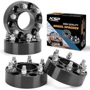 KSP 2inch Wheel Spacers for F150 Expedition Navigator 2015-2025, 6x135 Spacers with Hub Lip Compatible With Lincoln, 50.8mm Forged Spacer with M14x1.5 Stud 87.1mm Center Bore for 6 lug Truck Rim