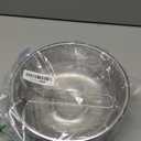 Stainless Steel Basin Colander with Handle Kitchen Strainer, Resting Feet and Colander to Strain, Rinse, Fry, Steam or Cook Vegetables & Pasta & Wash fruits