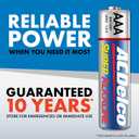 ACDelco 48-Count Triple AAA Batteries, Maximum Power Super Alkaline Battery for Home and Office, 10-Year Shelf Life, Reclosable Packaging