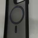 TORRAS for iPhone 15 Pro Max Case, Compatible with MagSafe, Military-Grade Shockproof, Build in Invisible Stand, Magnetic Translucent Slim Hard Back Soft Edge Anti-Scratch, Frost Black