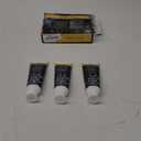 Burt's Bees Toothpaste, Natural Flavor, Charcoal with Fluoride Toothpaste, Mountain Mint, 3 x 4.7oz