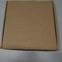 FLAGWIX Fall Decorations for Home - Stained Glass Window Hanging 8in - Autumn Sun Catchers Indoor Window, Fall Gifts for Women Men, Thanksgiving Decorations Sun Catcher, Thanksgiving Gifts for Mom Dad (Spice  tis Season)