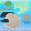 Replacement Canister Filter Pads Compatible with AMOSIJOY 172/225/265GPH Aquarium External Filter, 6 White Floss & 2 Coarse Pads & 1 Phosphate Remover Filter & 1 Nitrite Remover (10 Pcs)