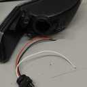 ADIIL SWITCHBACK LED Front Parking Light Turn Signal Blinker Corner Lights For 07-17 Jeep Patriot,Smoked Lens Dynamic Amber & White LED