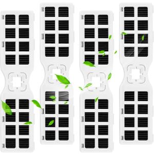PureAir AF-2 Air Filter Fit for Frigida Refrigerator frgpaaf2 frss2623asd frfs2823ad5 frfs2823ad7 frfs282laf frss2623ab8 frfs382laf7 grfg2353af3, Replace 4977184 AP7194838 PS16745923 by AMI PARTS