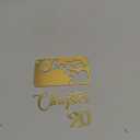 Q152 Chapter 20 Cake Topper  Acrylic Black 20th Birthday Cake Toppers, Number 20 twenty Birthday Cake Pick for Girls & Boys, Cheers to 18 Years Old 18th Birthday Wedding Anniversary