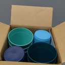 US Acrylic Newport 32 ounce Unbreakable Plastic Stackable Iced-Tea Tumblers in 4 Coastal Colors | Set of 12 Drinking Cups | Reusable, BPA-free, Made in the USA, Top-rack Dishwasher and Microwave Safe