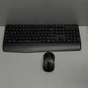 seenda Wireless Bluetooth Keyboard Mouse Combo, COE200 Ergonomic Keyboard with Wrist Rest, Silent Mouse, Multi-Device Connection, Full-Size Compatible for Windows PC Laptop Mac MacBook, Black