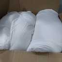 MIULEE Throw Pillows Inserts, Pack of 4 24x24 Inch 100% Virgin Fiber Filling Bed Couch Pillows