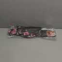 KTRIO Ergonomic Keyboard Wrist Rest and Mouse Pad with Wrist Rest Set, Memory Foam Wrist Support for Typing, Gaming, Office and Home Use, Pale Pink, Peony Flower