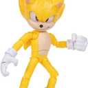 Sonic The Hedgehog 3 Movie Action Figures - 5-Inch Super Collector Toy Figure, Highly Articulated for Boys & Girls - Officially Licensed 3 Movie Product