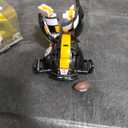 Transformers NFL Pittsburgh Steelers Steelsmash 5.5-Inch Action Figure Changes from Robot to Helmet, Football Toys for Ages 8+