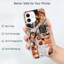 Aesthetic Fall Collage Phone Case Compatible with iPhone 12/iPhone 12 Pro, Autumn Pumpkin Collage Case for Girl Women Men, Unique Soft TPU Bumper Cover Case for iPhone 12/iPhone 12 Pro