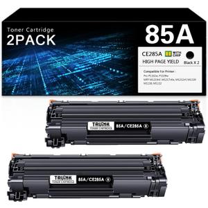 85A Toner Cartridge 2-Pack Replacement for HP 85A | CE285A Toner Compatible with HP Pro P1109w P1102w M1219nf M1217nfw M1212nf M1139 M1138 M1132 Printer Ink.(2 Black)