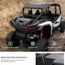 KIWI MASTER 55 QT Rear Cargo Box for 2024-2026 Polaris RZR XP 1000/RZR XP S 1000 Accessories, Replace OEM # 2884525, Rear Storage Bin