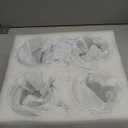 CNGLASS 16oz Double Walled Glass Coffee Mugs(4-pack),Large Clear Coffee Cups with Handle,Glass Espresso Mugs for Latte,Cappuccino,Tea