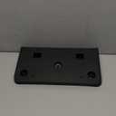 ABS Front License Plate Holder Compatible with 2017-2019 Ford Escape, Anti-Vibration License Plate Mounting Bracket, Rust-Proof Replacement Frames with Screws, Quick Installation