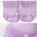 Women's Running Socks Targeted Cushion Performance Quick-dry No Show Tab Socks for Running (Gray)