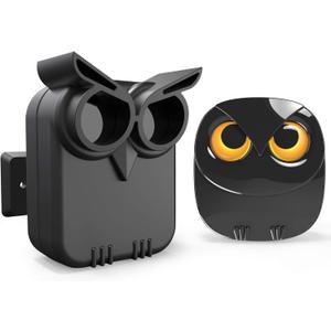 Driveway Alarm- 1/2 Mile Long Range Wireless Driveway Alarm Weather Resistant Motion Sensor&Detector-DIY Security Alert System-Monitor&Protect Outdoor/Indoor Property - 1 Receiver and 1 Sensor