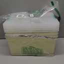 IRIS USA 12 Qt. Plastic Storage Bins Containers with Lids, 4 Pack, Small Sensory Bin, Craft Storage, Craft Organizers & Storage, Organizing Container for Home, Office & Art Supplies, Stackable, Clear