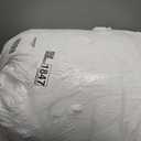 Cozyide White Duvet Cover Queen Size, Soft 3-Piece Seersucker Queen Duvet Cover Set, All Seasons Bedding Set with Zipper Closure and Corner Ties(90"x90", 2 Pillow Cases 20"x26")