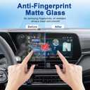 Anti-Glare Matte 2025-2026 Equinox Screen Protector, for Chevy Equinox (LT/RS/ACTIV) 11.3-inch Touchscreen, 9H Tempered Glass 2026 2025 Chevy Equinox Accessories HD&Anti-Fingerprint 11.3"