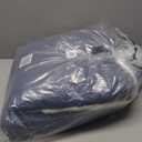 Best Pet Supplies Dog House Bed Crate Mat Tent Indoor Round Soft Plush for Small, Medium, and Large Breeds - Navy, 19 x 19 x H:19"