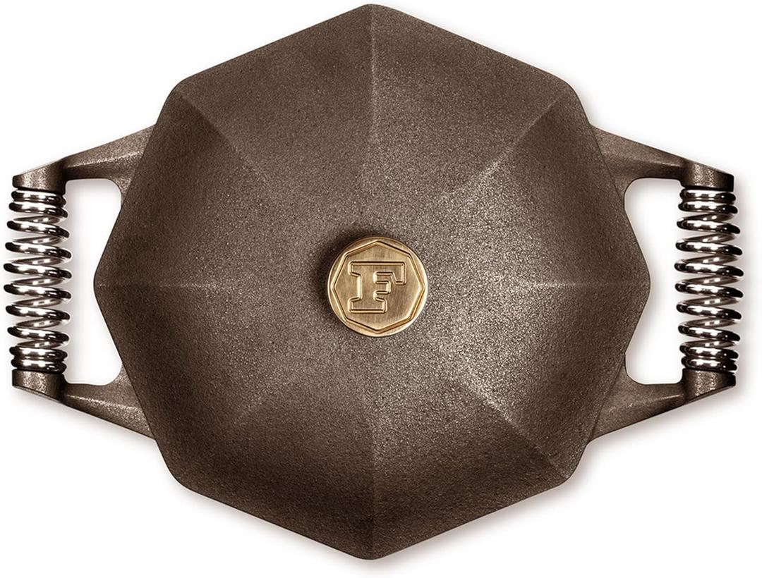 FINEX 5-Quart Cast Iron Dutch Oven, Modern Heirloom, Handcrafted in the USA, Pre-seasoned with Organic Flaxseed Oil
