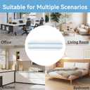 5 Pack Reusable Mop Pads Compatible with Vileda H2Pro Flat Mop, Machine Washable Microfiber Mop Refills, Replacement Heads for Vileda H2Pro Mop System