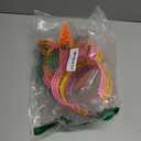 Zddaoole 24 Pcs Unicorn Headbands Unicorn Birthday Party Favors, Plastic Hairbands for Girls, Headware Accessories for Party Supplies Gift, Teens Toddlers Children