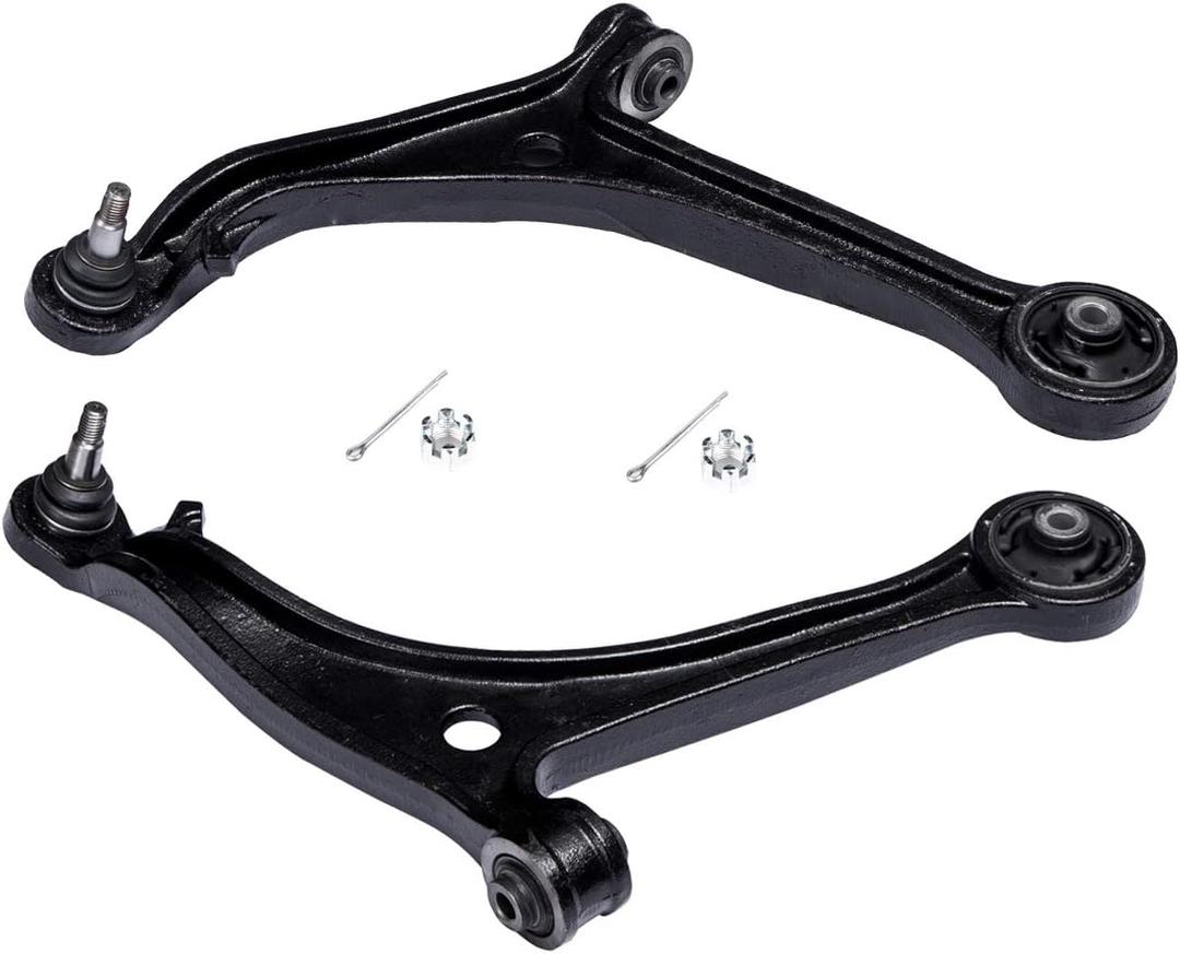 2PCS K620504 K620505 Left & Right Suspension Front Lower Control Arm and Ball Joint Assembly Compatible With 2005 2006 2007 2008 2009 2010 Honda Odyssey