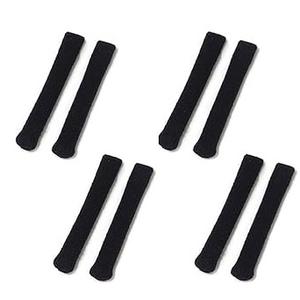 Kmise Soft Knitting Cotton Glasses Ear Cushion, 4 Pairs Eyeglasses Temple Tips Sleeve, Non-Slip Comfortable Elastic For Spectacle Sunglasses Reading Glasses Eyewear,Glasse Grips, anti slip