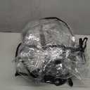 bemece Double Stroller Rain Cover, Weather Shield Double Stroller for Side by Side Seats Twin Stroller, Baby Outdoor Activities Accessories, Protects Children from Rain, Snow, Wind (transparent-Width)