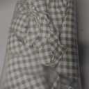 Gingham Queen Sheet Set, Lightweight Super Soft Brushed Microfiber Plaid Bed Sheets with 16" Deep Pocket, 4 Piece Ruffle Farmhouse Bedroom Decor, Sage Green